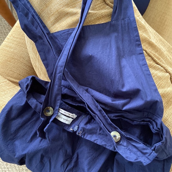 Navy Urban Outfitters 100% cotton overalls - Picture 3 of 4